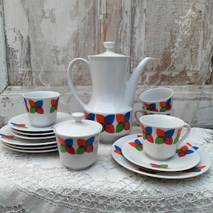 Coffee service, Seltmann Weiden, 1970s
