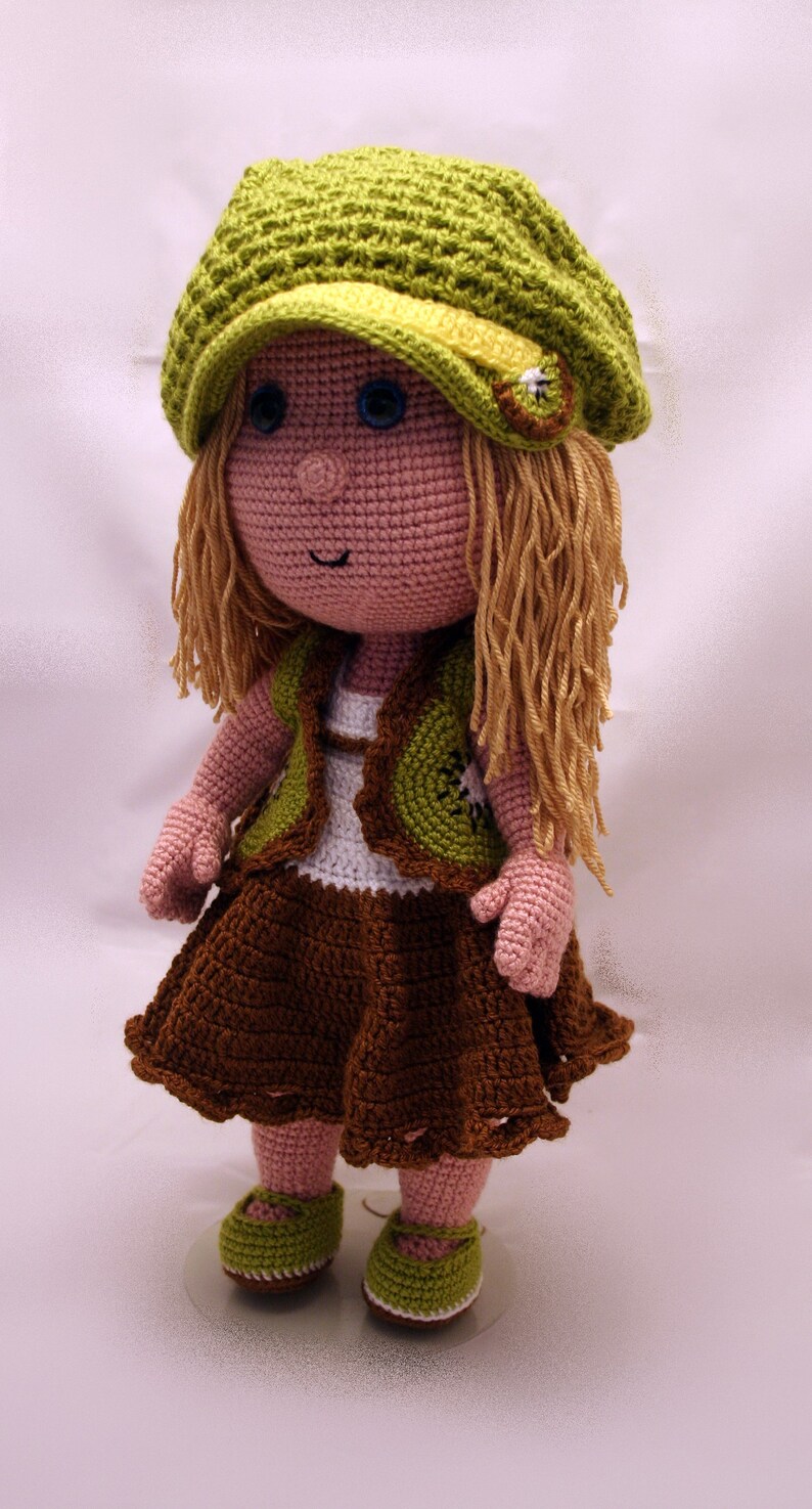 Doll Emma Amigurumi crochet doll | Etsy