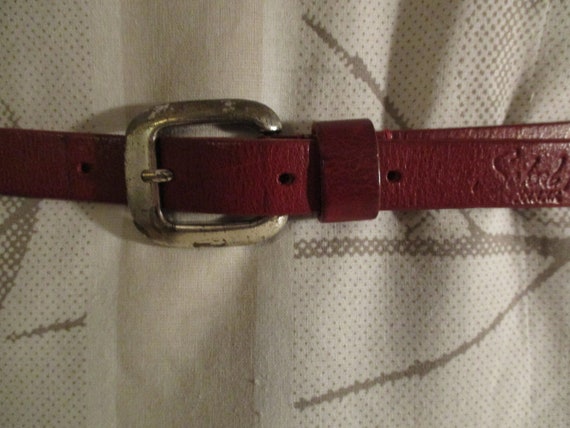 Various vintage belts, leather belts, Gr 48, Gr 9… - image 5