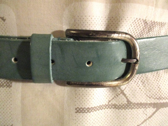 Various vintage belts, leather belts, Gr 48, Gr 9… - image 3