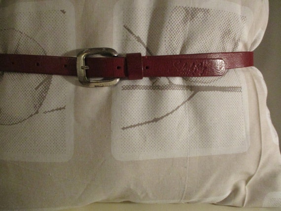 Various vintage belts, leather belts, Gr 48, Gr 9… - image 6
