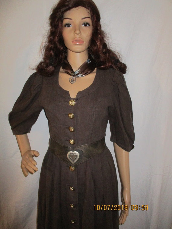 Bavarian vintage dirndl, size 38, costume, Oktober
