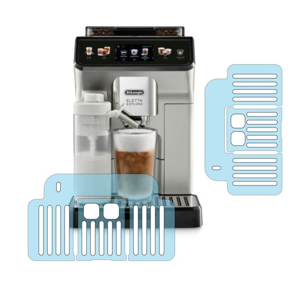 Schutzfolie für DeLonghi Eletta Explore ECAM  450.76 T 450.55 S 452.57 G 450.55 G Abtropfblech - Tassenablage - Tropfblech