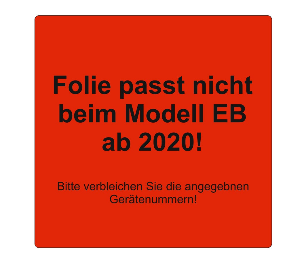 Schutzfolie Für Jura E8 ED (ab 2025) – Transparent, Kratzfest, Passgenau, Für Tassenablage & Tropfblech, Made In Germany