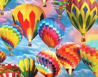 Fabric hot air balloon