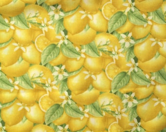 Stoff Zitronen