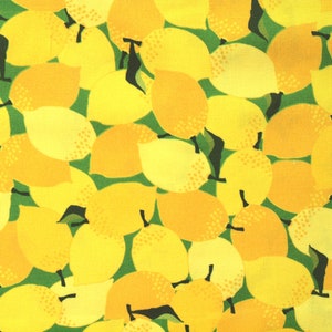 Fabric lots of lemons 0.4 m image 2
