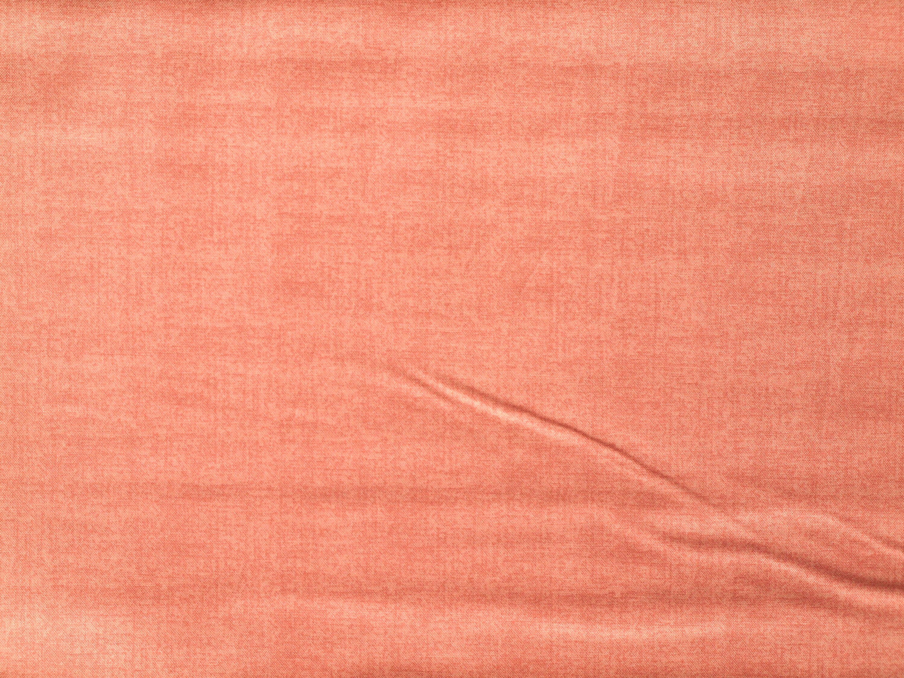 Dusty Salmon Pink Luxury Plain Cotton Linen Fabric 10 Colours