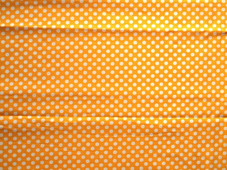 Fabric dots sunny yellow image 3
