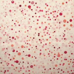 Fabric spotted pink image 1