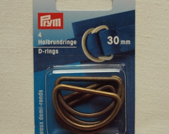 D-Ringe messingfarben