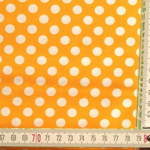 Fabric dots sunny yellow image 2