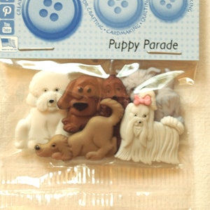 Mix dogs buttons