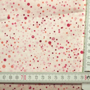 Fabric spotted pink image 2