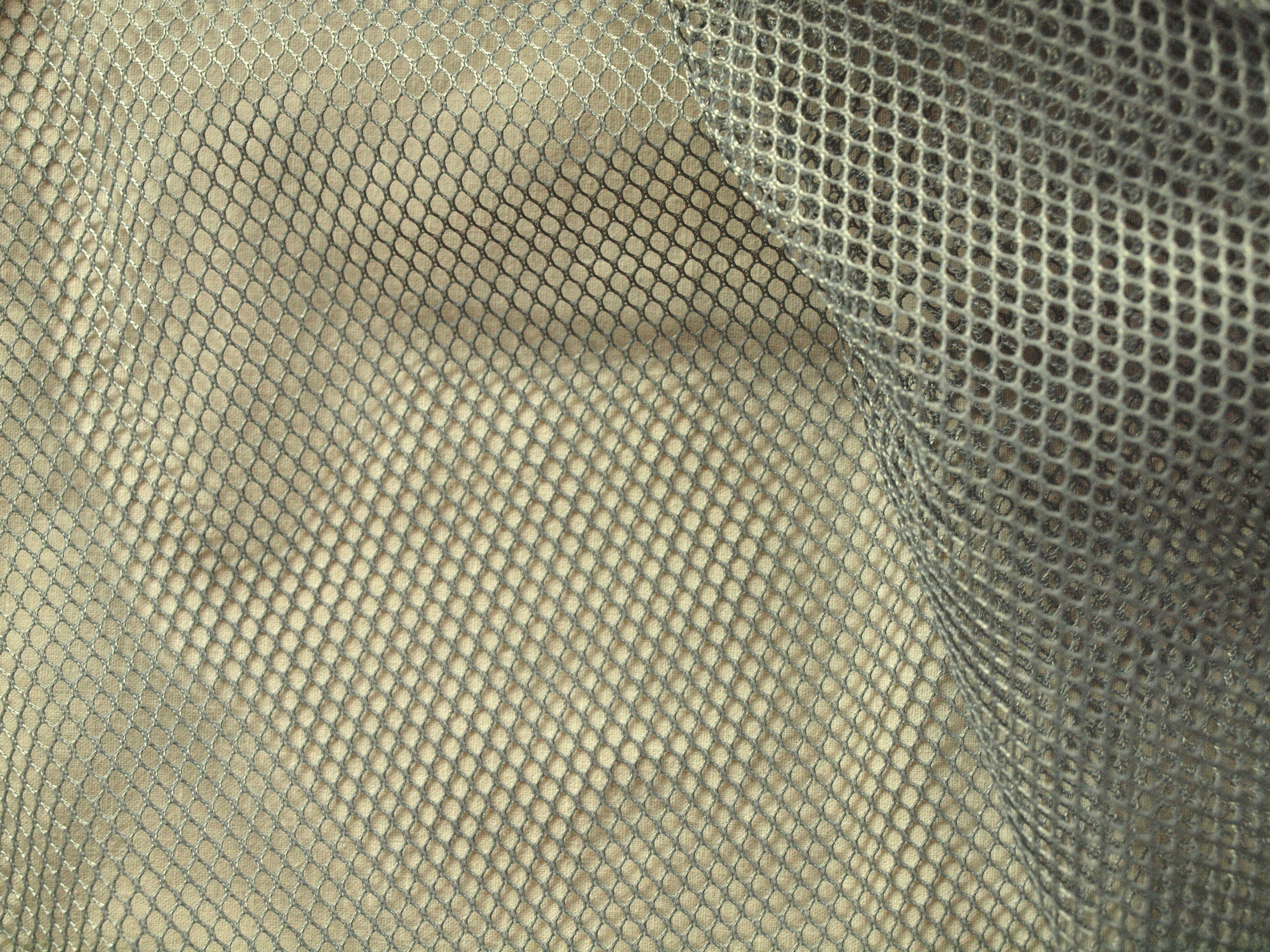 Netzstoff, elastisch, Polyester, Streifen, 25975-05, schwarz