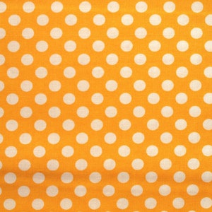 Fabric dots sunny yellow image 1