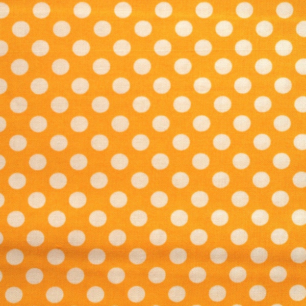 Fabric dots sunny yellow