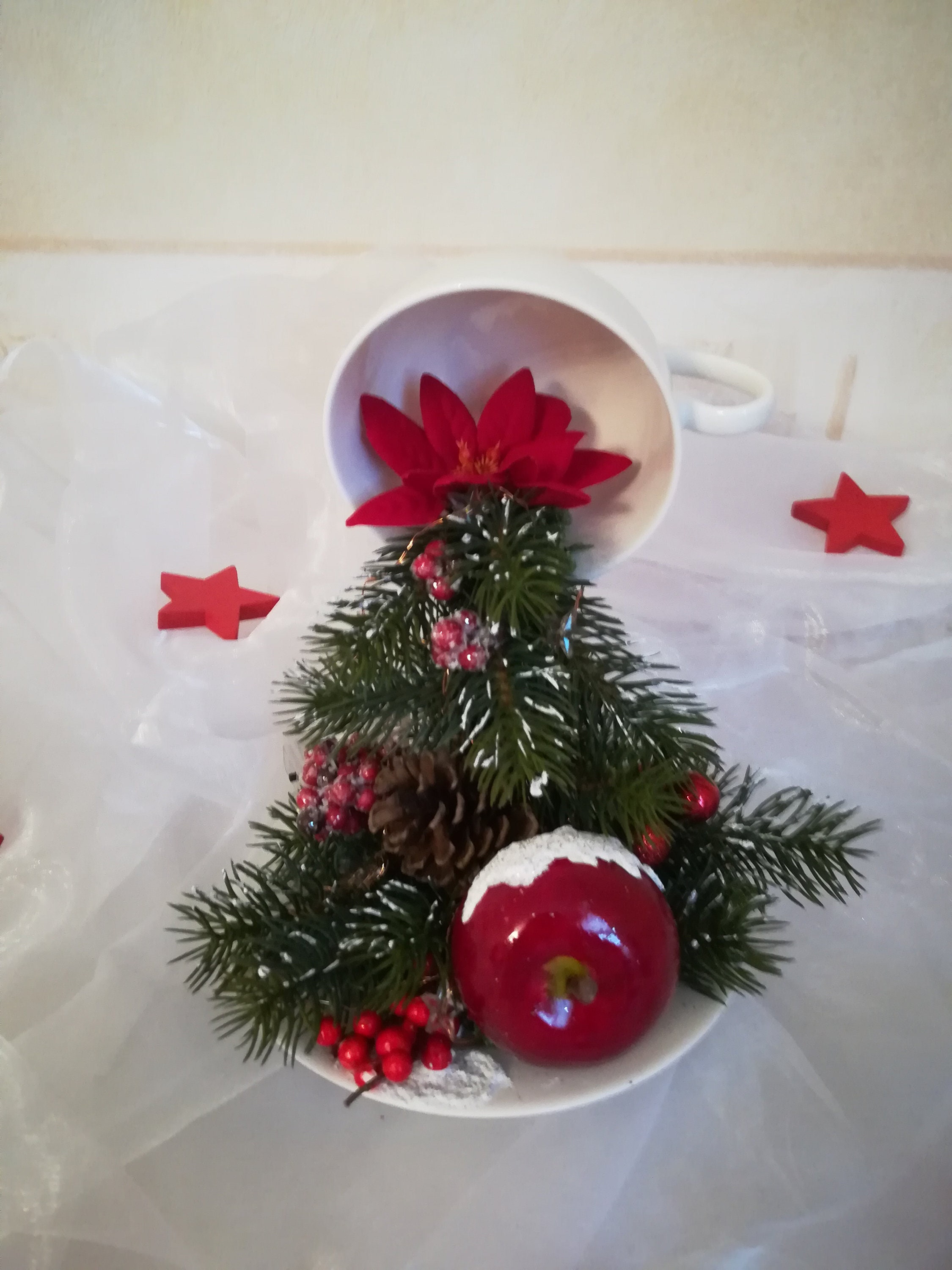 Schwebende Tasse Weihnachten Etsy