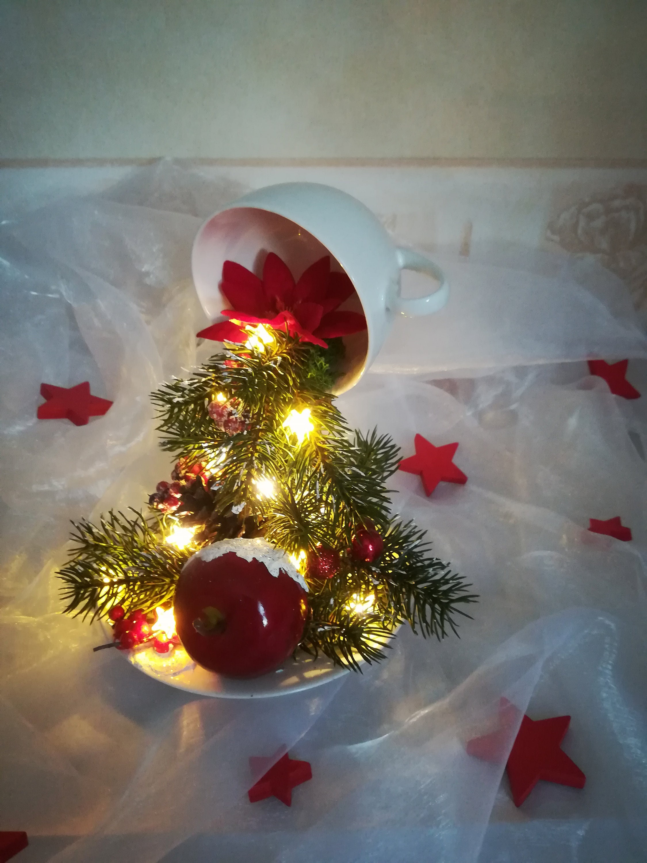 Schwebende Tasse Weihnachten | Etsy