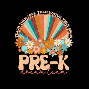 Retro Pre-K Dream Team png