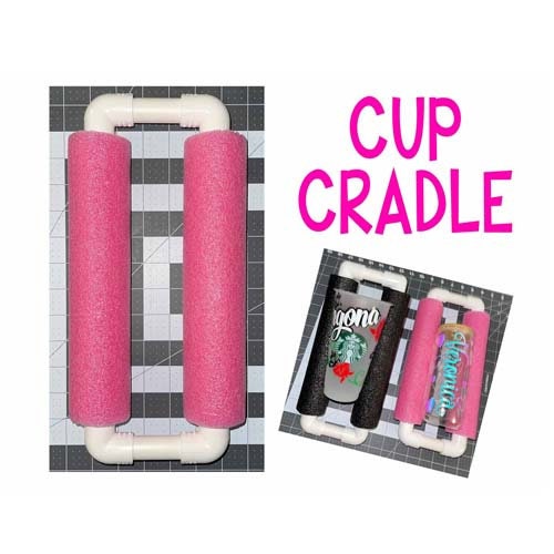 Cup Cradle for Tumblers Crafting, Silicone Cup Holder Holder for