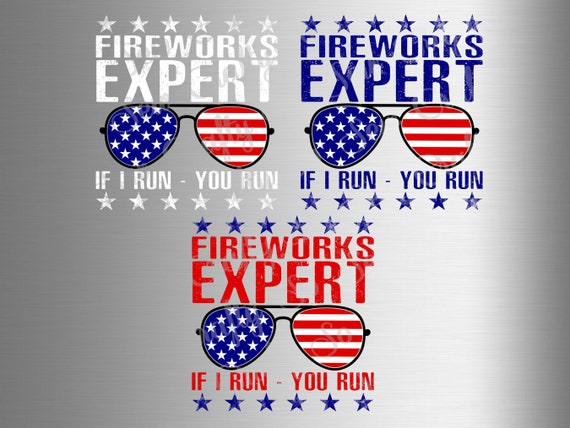 Fireworks Expert PNG 4th of July Design Fireworks Expert - Etsy