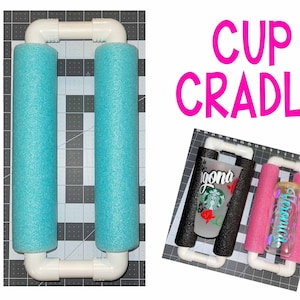 Cup Cradle, Cup Holder, Flat Tumbler Holder, Tumbler Holder, Tumbler Cradle