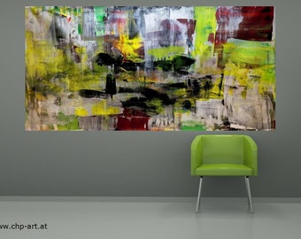 C. LifeART "Abstract Expressionism Work 1840 Wild Autumn" Size: 210 x 110 cm