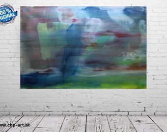 Large Acrylic Painting XXL Modern CHP1861 Hand Painted Picture Art Abstract 160 x 110 cm unframed rolled delivered