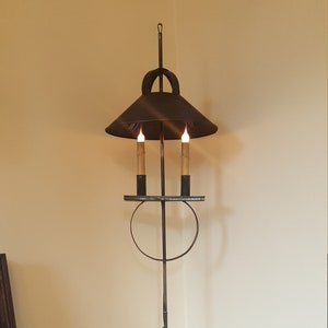 Primitive tin floor lamps sale
