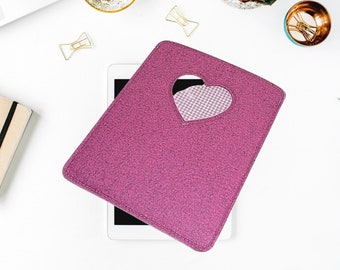 Wool Felt - Tablet case for iPad magnolie, , Laptop sleeve, Laptop case, Netbook case, Notebook case