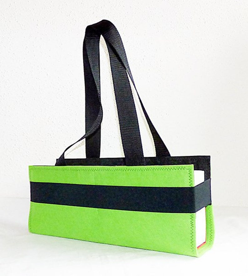 protective cover law bag Beautiful fields book cover carrying case bag with stitching Sch\u00f6nfeldertasche felt