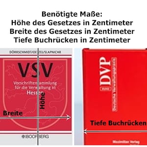 Gesetztasche und Büchertasche für Schönfelder, Steuergesetze, VSV Hessen und andere Bild 2