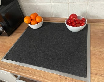 Stove cover felt, hob cover, protection