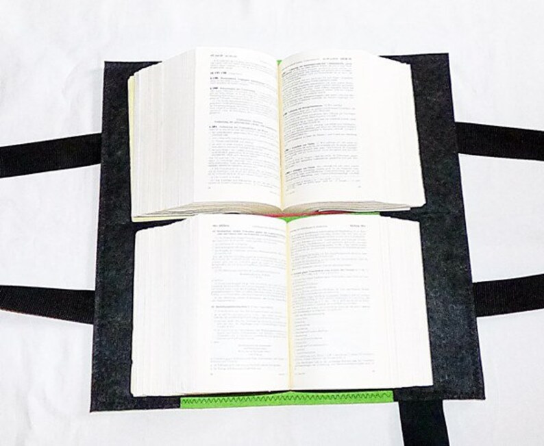 protective cover law bag Beautiful fields book cover carrying case bag with stitching Sch\u00f6nfeldertasche felt
