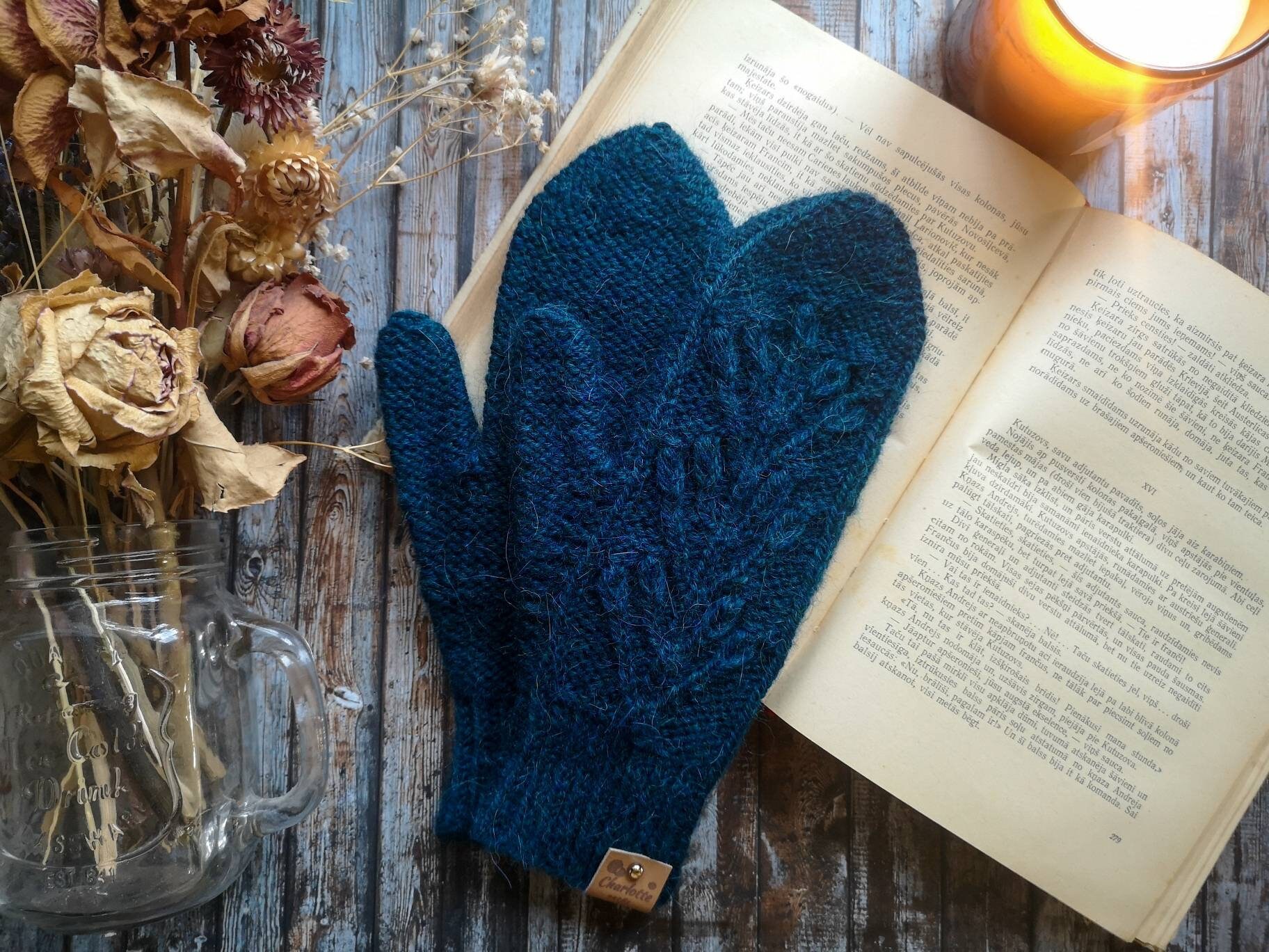 Womens Knit Mittens Canada