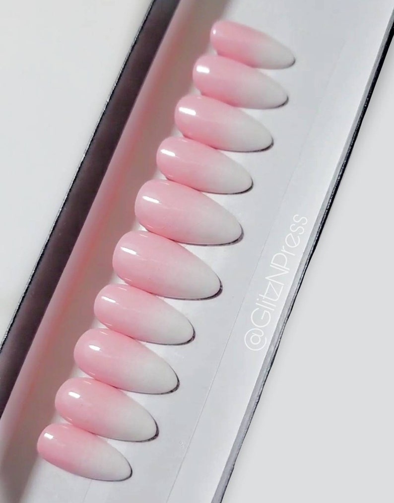 BABY BOOMER Set Handmade Salon Quality Gel Press Ons Etsy