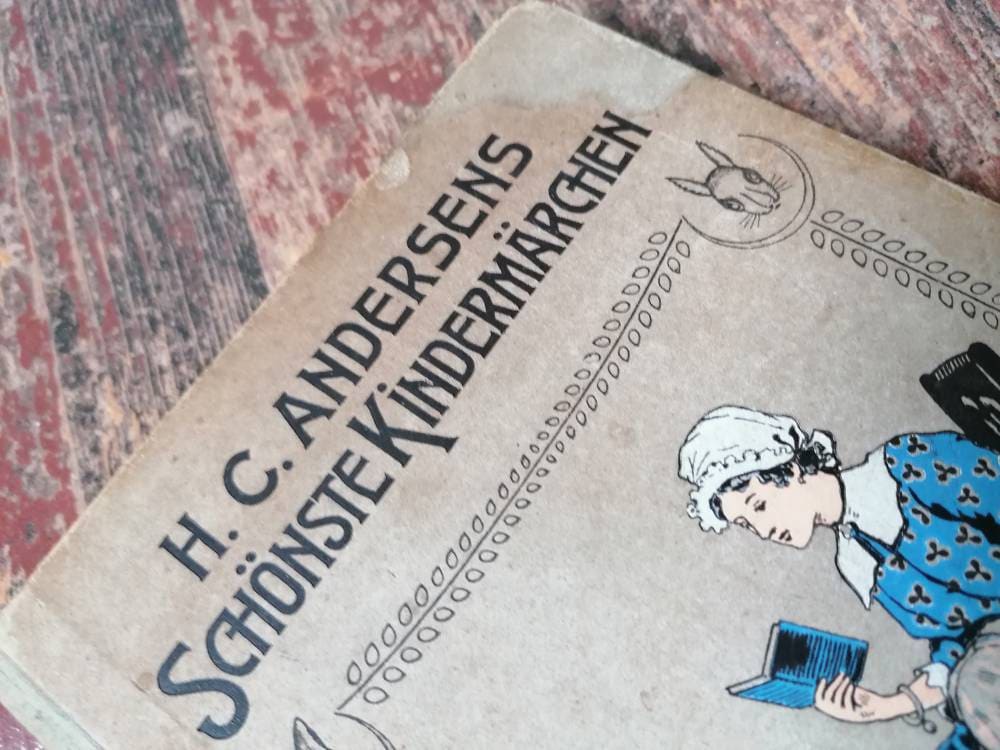 old book Fairy Tale H.C. Andersen Vintage