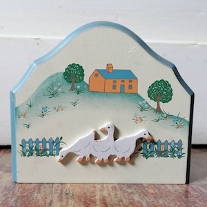 napkin holder geese