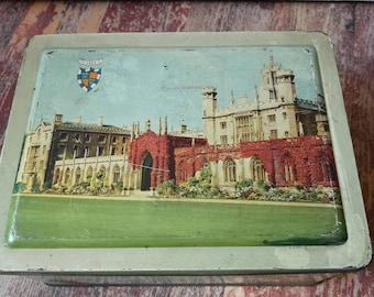 Tin can Milady Patina Antique tin can, vintage tin, retro storage, collector's item before 60s, nostalgic decoration