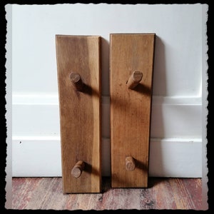 2 Ancient Hook Strips Vintage