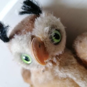 Steiff Owl Whitty Plush Toy Collector&#39;s Item