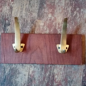 Vintage hook rail 60s