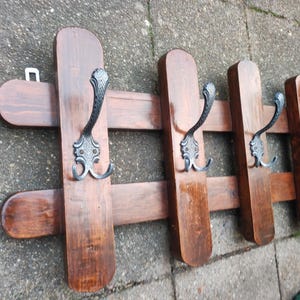old wardrobe hook rack vintage