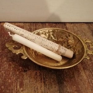 old bowl gold-coloured