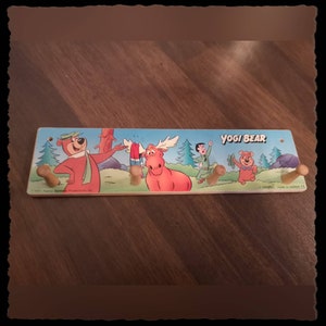 old kids wardrobe hook bar bear