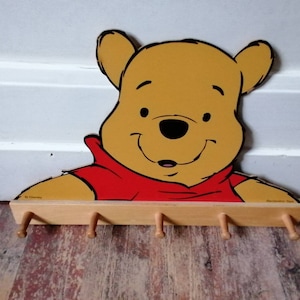 old children&#39;s wardrobe hook bar bear
