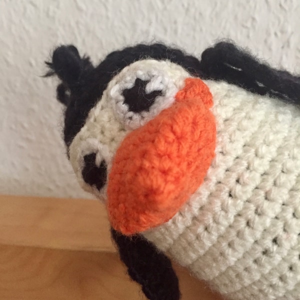 Pinguin Häkelanleitung, Amigurumi, Rico, deutsch