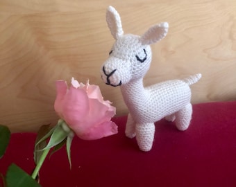 Lama häkeln, Amigurumi Häkelanleitung, Häkeltier