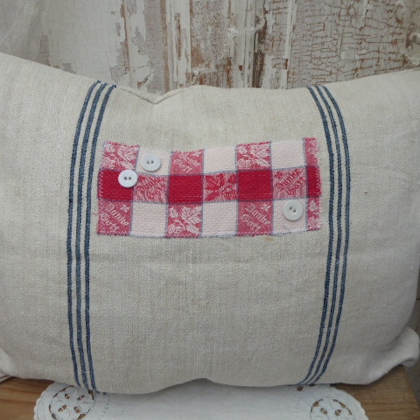 Pillow cover, flour sack, grain bag